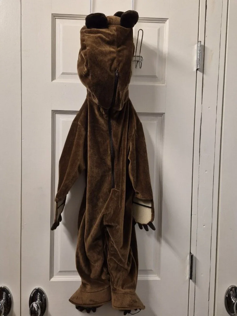 Masha and‎ the Bear Toddler Costume Size 2T Warm Fuzzy Hooded Dress Up